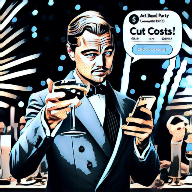 A startup founder tells his employees to cut costs